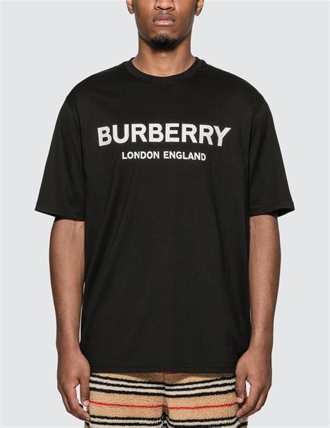 burberry big logo shirt|Burberry logo print t shirt.